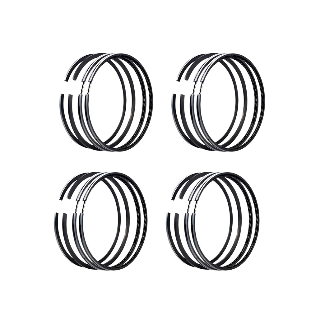 Piston Ring 4 Units 1 Set for Komatsu Wheel Loader WA75-3 WA85-3 Yanmar Engine 4TNE98 Komatsu Engine 4D98E