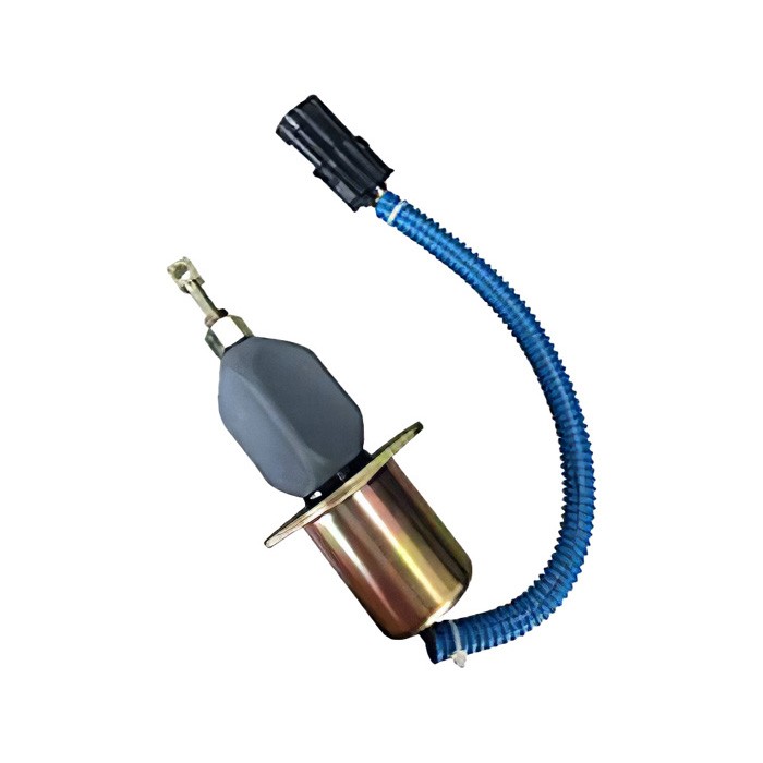Solenoid SA-4026-12 SA-4124-12 for Cummins Diesel Engine 5.9L 8.3L with Bosch RQV-K Governor 12V Fuel ShutDown