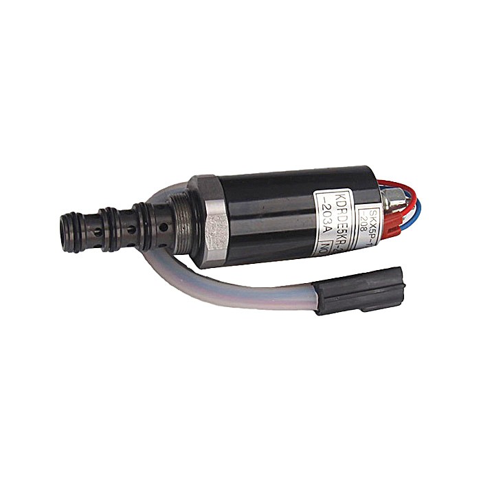 Solenoid Valve SKX5P-17-208 KDRDE5KR-20 40C07-203A-109 for Kawasaki Hydraulic Pump Volvo Excavator EC210