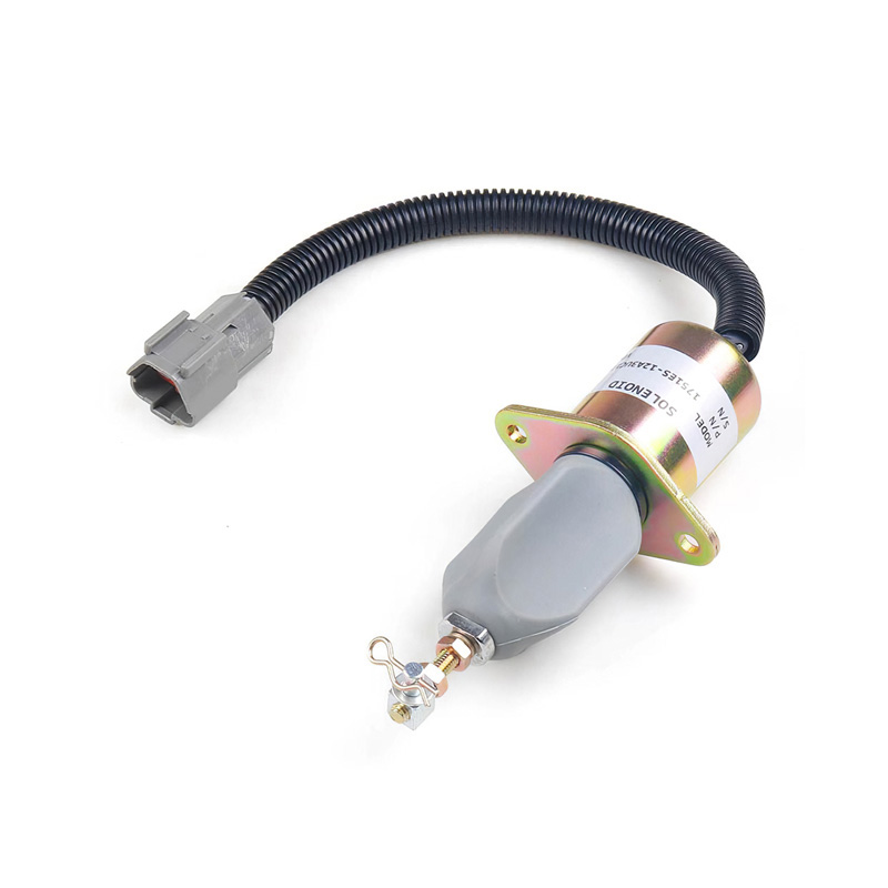 Stop Solenoid 12V For Hyundai Excavator R60-7