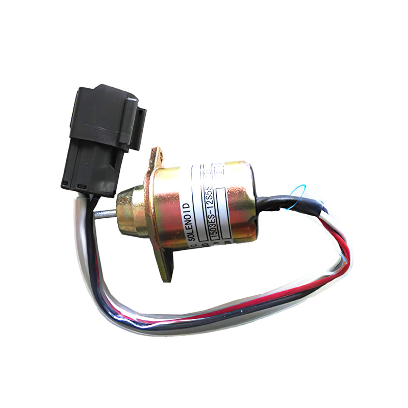 Stop Solenoid 12V For Komatsu Excavator PC40-10
