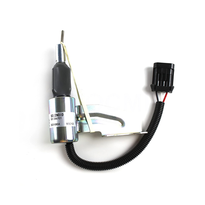 Stop Solenoid 1813867C1 for Navistar International Engine DT466E DT530E