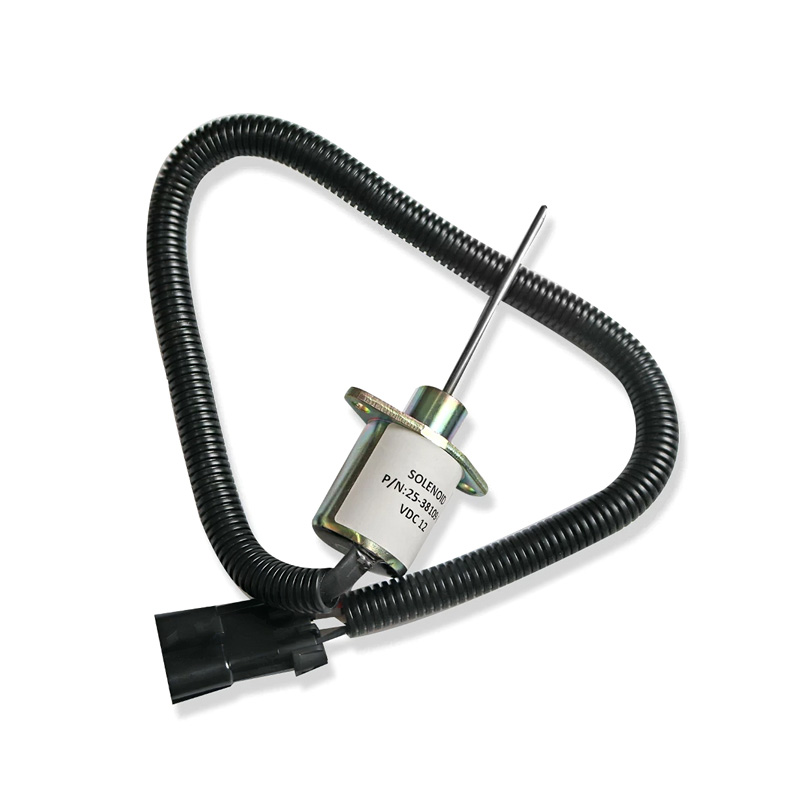 Stop Solenoid 25-38109-06 for Carrier Engine CT 4.134TV CT 4.134DI CT 4.114TV CT 4.114DI Vector 1950 1950MT