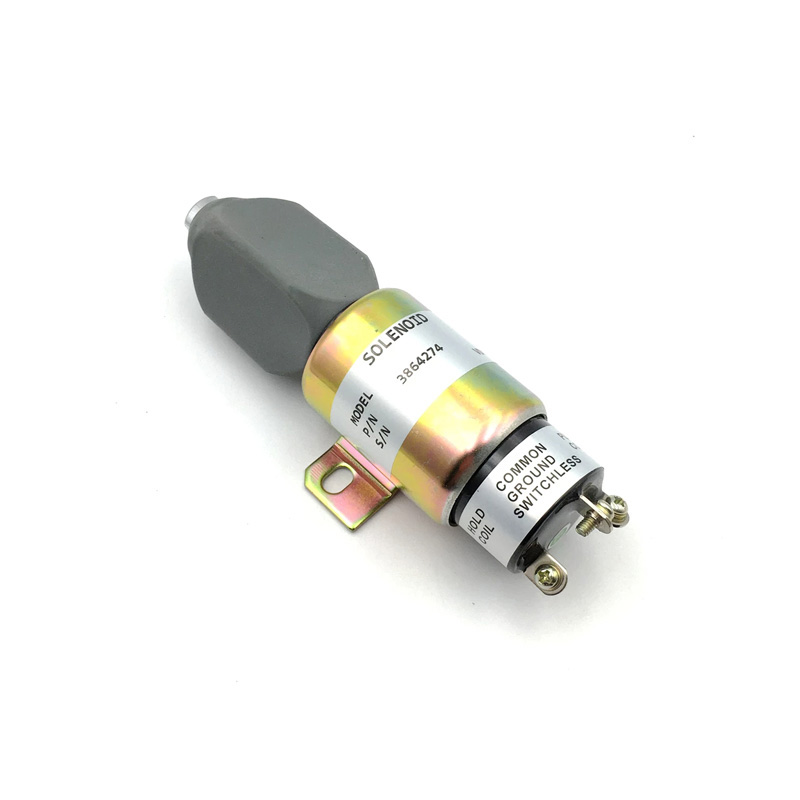 Stop Solenoid 3864274 For Hyundai Excavator R215-7C