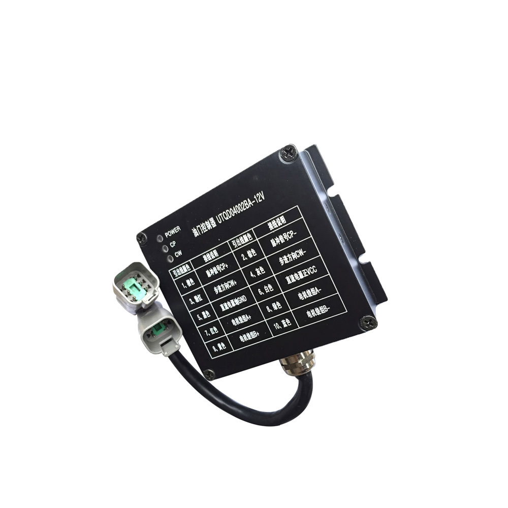 Throttle Controller UTQD04002BA-12V for Yuchai YC60-8 YC135 Excavator