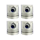 Buy 4 Cylinders STD Piston Set With Ring 5-12111-622-2 for Isuzu 4JB1T Turbo Engine Round Top