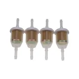 Buy 4X Fuel Filter AM116304 AM1163041 GY20709 for John Deere Toro 71-5960 98021 Kohler 25 050 03-S 25 050 08-S 25 050 22-S 25 050 22-S1 Stens 120-436