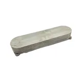 Buy 7P Oil Cooler 6150-61-2111 for Komatsu Engine 6D125 Excavator PC300-3 PC400-3 PC400-5 PC400-6