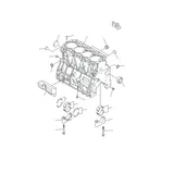 Bare Cylinder Block YM729906-01560 for Komatsu Engine 4D94LE-2 Linde Forklift H30D-04 351-04 online