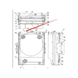 Engine Radiator LN00046 for CASE Excavator CX210 CX210LR CX210N CX240 online