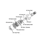 Buy Hydraulic Piston Pump Repair Parts Kit for Rexroth A7V55