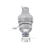 Hydraulic Quick-Connect Coupler 4FH08 F 48mm AT406474 for John Deere 320E 323E 328E 326E 329E 332E 318E 333E 319E online
