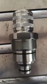 Hydraulic Quick-Connect Coupler Kit AT406474 AT406475 for John Deere 320E 323E 328E 326E 329E 332E 318E 333E 319E