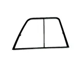 Buy Left Door Glass Frame Without Glass For Hitachi EX300-5