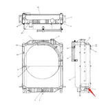 Buy Oil Cooler 2452U387S8 for Kobelco Excavator SK04-N2 SK045-N2 K905LC-II
