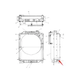 Buy Oil Cooler 2452U413S7 for Kobelco Excavator SK100-1