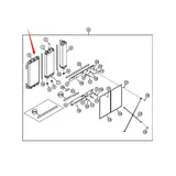 Buy Oil Cooler 4668379 for John Deere 190DW Excavator