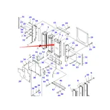 Water Tank Engine Radiator 419-03-31102 for Komatsu Wheel Loader WA320-5 sale