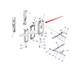 Water Tank Engine Radiator Assembly 22U-03-22113 For Komatsu Excavator PC228US-3 PC228USLC-3 online
