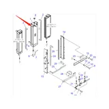 Water Tank Engine Radiator ASSY 203-03-71771 203-03-71772 203-03-71773 For Komatsu Excavator PC130-7 PC130-7K online