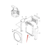 Water Tank Engine Radiator Core ASS'Y 4313328 For Hitachi Excavator EX20UR EX20UR-2 EX30UR EX30UR-2 online