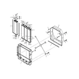 Buy Water Tank Engine Radiator Core Assy 426-03-37550 426-03-37551 for Komatsu WA600-6 WA600-6R WD600-6 Loader