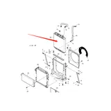 Water Tank Engine Radiator Core ASSY for Daewoo Excavator DH270-7 online