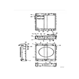 Water Tank Radiator KNH10450 for CASE Crawler Excavator CX130B CX160B online