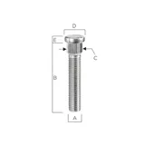Buy Wheel Stud Lug 102162GT for Genie Z-62/40 Z-60/34 S-65 S-60 S-45 S-40