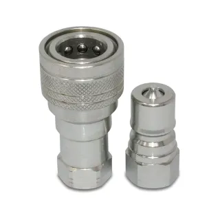 1/4" NPT Hydraulic Quick Coupler Set K2581-66220 7J612-66323 for Kubota BX1860 BX1870 BX2360 BX2370 BX25D LA211 LA243 LA403 LA504 LA534A