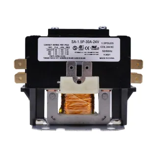 1.5Pole 30Amp 24V Coil SA-1.5P-30A-24V Definite Purpose Air Conditioner Contactor