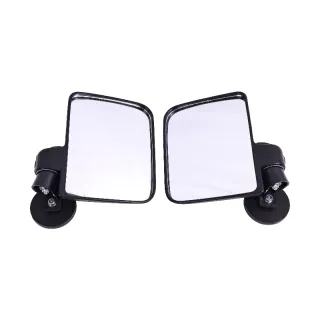 1 Pair Rubber Coated Magnetic Side Mirror 03RVM0001BBK for Kubota John Deere Forklift Tractor