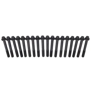 1Set Cylinder Head Bolt for Isuzu Engine 4HF1 4HK1 6HK1 6HH1 6HE1 Truck NPR66 NQR75 NQR71 NQR90 NPR75 NKR NPR NPR-HD NQR NRR