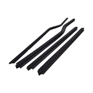 1 Set Door Window Belt Weatherstrip F81Z-2625596-AA for Ford F250 F350 F450 F550 Excursion