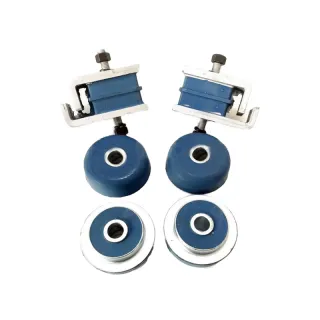 1 Set Front Engine Mounting Rubber Cushion 2016999 4177883 for Hitachi Excavator EX100 EX100M EX120 EX90