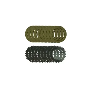 10+10 Pcs Synchro Shuttle Powershift 1st Gear Clutch for John Deere 210LE 310E 310G 410E 410G 485E