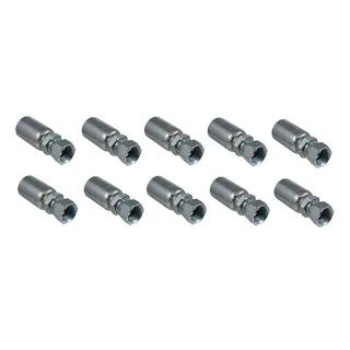 10 Pcs Hydraulic Hose Fitting With 3/8" Thread FJX-06-06 for Parker