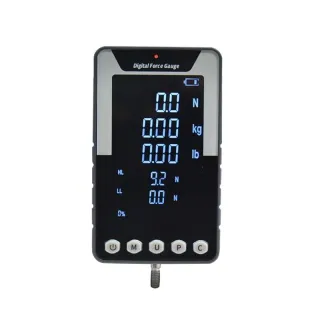 1000N/100Kg/220lb Digital Force Gauge 0.5% Accuracy Large-Screen Push-Pull Meter with Data Output Function DF-1000N