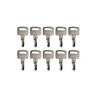 10 pcs Ignition Keys 455 for Genie Skyjack Terex Snorkel Manlift Upright Scissor Lift Boom Lifts
