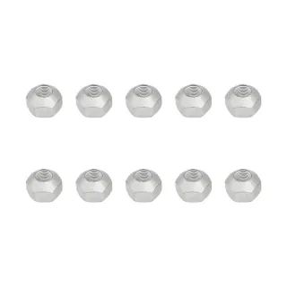 10 Pcs Wheel Nut 6564669 for Bobcat Skid Steer Loader 1600 2000 2400 2410 1213 S100 S130 S150 S160 540 542 543 553 600 610 611 620