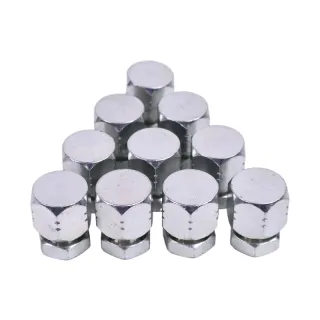 10 Pieces 3/8" JIC Cap and Plug Combo Hydraulic Fitting 2408-06 0304-C-06