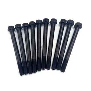 10 Pieces Cylinder Head Bolt 1J700-04560 for Kubota Engine V2607 Excavator U48-4 U55-4 KX057-4 Loader SSV65 R065 R630CA