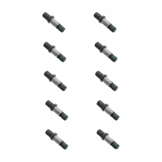 10 Pieces Hub Bolt 42481-33660-71 for Toyota Engine 1DZ 1ZS 4Y 2Z 3Z Forklift 02-5FDF30 02-5FGF30 62-5FDF30 02-5FDU30 02-5FGU30 02-6FD28 02-6FD30 02-6FG28