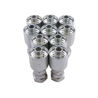 10PCS Hydraulic Hose Fitting With 1/2" Female JIC 10643-8-8 for Parker