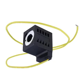 10V DC 25W  1/2" Hole Single Lead Wire Solenoid Valve Coil 10226-08 for Valve Stem Series 08 80 88 98