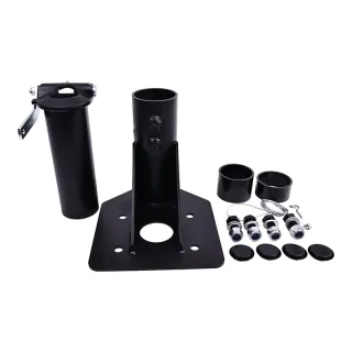 12"-17" Adjustable 5th Wheel to Gooseneck Adapter Hitch for Camper RV