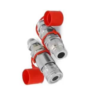 12 JIC Flat Face Hydraulic Quick Connect Coupler for Bobcat 7753 773 863 873 963