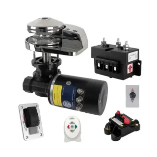 12V 1500W Heavy Duty Anchor Winch High Speed Electric Windlass Kit for Boat Car