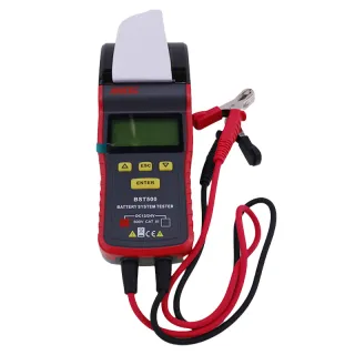 12V 24V Ancel Battery Tester With Thermal Printer BST-500 for Car Duty Truck
