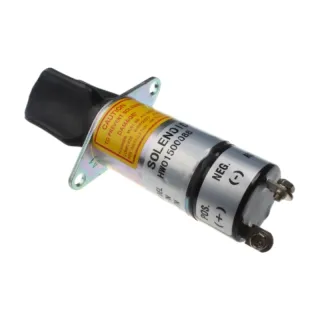 12V 3 Terminals Fuel Shutoff Solenoid 1502-12A6U1B1S1A 1500-2083 Replace Woodward